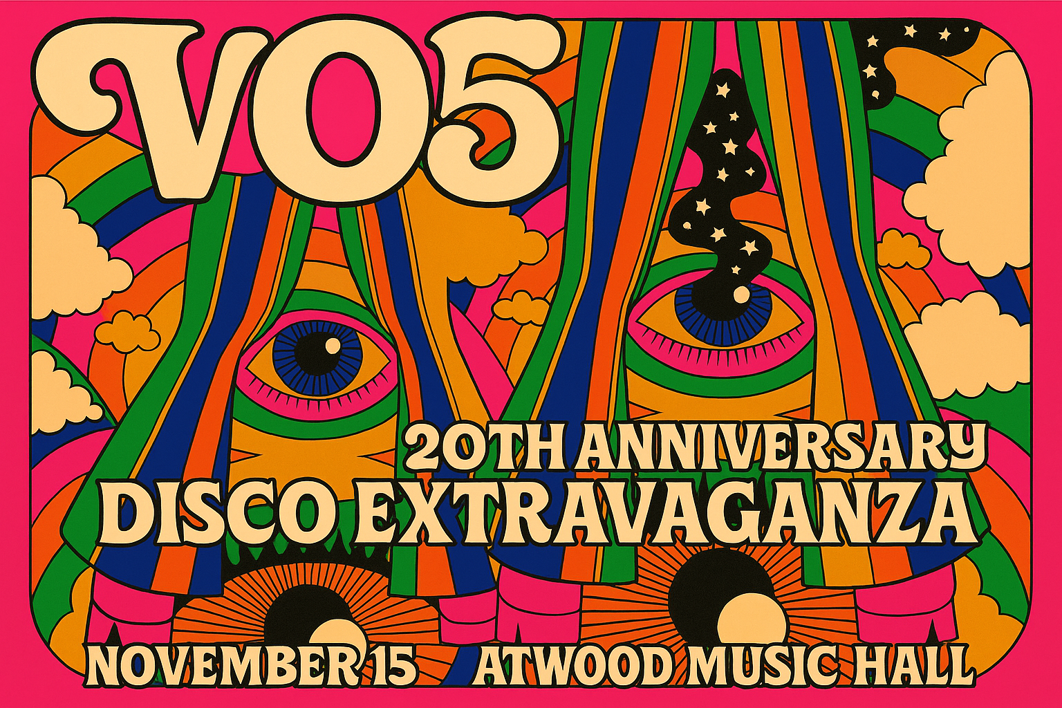 VO5's 20th Anniversary Disco Extravaganza — Atwood Music Hall